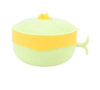 Prevessel Tazón de Helado de Acero Inoxidable para Niños, Tazón de Postre Creativo para Alegría Familiar sin Fin, Material de Calidad Alimentaria para Niños (verde hierba)