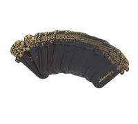 Prevessel Tiras de Prueba de Perfume, Papel de Prueba de Fragancia Negro para Aceites Esenciales, 100 Uds., para Hogar y Tiendas, Material de Papel