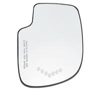 Prevessel Vidrio de Espejo Calefactado con Señal de Giro LED para Avalanche Silverado Suburban Tahoe, Vidrio de Espejo Retrovisor de Material Premium, Apto para Escalade ESV EXT, Instalación (Bien)