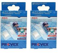 Prevex Aqua Adhesivas Resistentes Al Agua Tamaños Surtidos 15 Tiras 30 g (Paquete de 2)