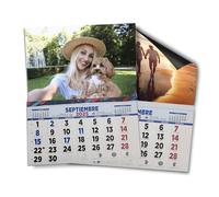 PREVIS Calendario Personalizado Sept 2025 Hasta Dic 2026 Nevera Iman Magnetico con Faldilla Y Foto Personalizada - Sube tu Foto - Tamaño 23,5cm x 28cm - Vista Festivos, Meses, Notas - Regala Momentos