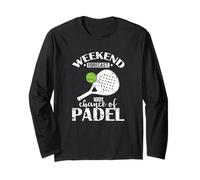 Previsión del Fin de Semana 100% de probabilidad de pádel Manga Larga