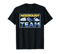 Previsión Profesión Pronosticador Meteorólogos Equipo De Meteorología Meteorólogo Trabajo El Tiempo Camiseta Unisex Adultos S Manga Larga T-Shirt Negro Talla S