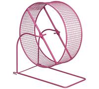 Prevue Mascota Productos spv90013 Malla de Alambre Rueda de hámster/, Juguete para Animales pequeños, 20,3 cm, Colores varían
