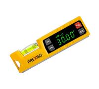 PREXISO Nivel Digital Magnético de 7 pulgadas - Herramienta electrónica inteligente de nivel, rango 0-90°, buscador de ángulos con sierra