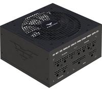 PREYON Fuente de Alimentación PC PSU 650W Bronze ATX Gaming 12V PCI-e 5.1 Modular Silenciosa con Ventilador 120 mm Componentes Japoneses Estable Compacta Moderna - Eagle Power Negro