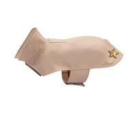 Preziosi Pet - Impermeable para Perro Color Beige, Talla Mediana 45 Cm, Cierre Ajustable De Velcro, Agujero para Correa. Ropa Impermeable A Prueba De Animales