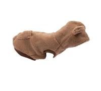 Preziosi Pet - Sudadera cálida para Perro, Camiseta Confort Talla pequeña 25 cm, Cierre Ajustable de Velcro, Capucha con Orejas y Orificio para Correa, Ropa con botón Tope Capucha