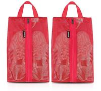 Prezon Bolsa para Zapatos de Viaje, Malla de TPU Resistente al Agua, Cremallera YKK Resistente, Bolsa de Zapatos Antimanchas, Organizador de Zapatos con Cremallera para Viajes o Almacenamiento