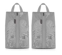 Prezon Bolsa para Zapatos de Viaje, Malla de TPU Resistente al Agua, Cremallera YKK Resistente, Bolsa de Zapatos Antimanchas, Organizador de Zapatos con Cremallera para Viajes o Almacenamiento