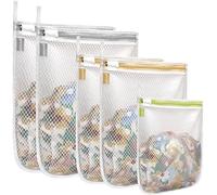 Prezon Bolsas para la Colada Bolsa para Lavadora Bolsa Malla de Lavandería para Lavadoras Bolsas de Colada con Cremallera para Ropa Delicada Sujetador Interior Calcetines Zapatos