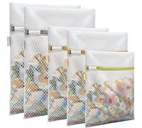 Prezon Bolsas para la Colada Bolsa para Lavadora Bolsa Malla de Lavandería para Lavadoras Bolsas de Colada con Cremallera para Ropa Delicada Sujetador Interior Calcetines Zapatos