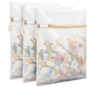 Prezon Bolsas para la Colada Bolsa para Lavadora Bolsa Malla de Lavandería para Lavadoras Bolsas de Colada con Cremallera para Ropa Delicada Sujetador Interior Calcetines Zapatos