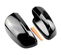 PRFGSGVBV Carcasa Espejo para A4 B6 B7 A6 C6 S4 2003 2004 2005 2006 2007 Tapas De Espejo Retrovisor Lateral Cubiertas Sportback Negro Brillante Cubierta Retrovisor Exterior(Black)