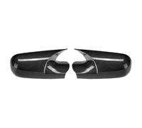 PRFGSGVBV Carcasa Espejo para Megane 2 MK2 2002-2009 Estilo De Coche Fibra Carbono Puerta Lateral Cubierta para Espejo Retrovisor Tapa Adicional Cubierta Retrovisor Exterior(Carbon Fiber Look)