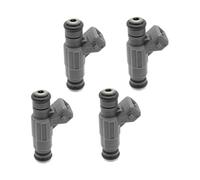 PRFGSGVBV Coche Inyectores De Combustible 4 Piezas para A3 para TT para Quattro 1.8L L4 2003-2006 3.2L 0280156063 06A906031BC FJ896 Boquilla De Inyector De Combustible