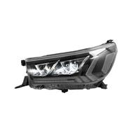 PRFGSGVBV Conjunto Faros Delanteros 2 Faros LED DRL Intermitentes Coche 12V Para Hilux Para Revo Para Vigo 2015 2016 2017 2018 2019(Style 1 2pcs)