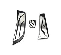 PRFGSGVBV Pedalera Coche 1 Uds RHD Pedal Acelerador Combustible Coche Reposapiés Freno Cubierta Pedal Accesorios para M3 M2 M5 M4 M6 F80 F87 F10 F82 F12 Embellecedor Pedales(Right Hand Driver)