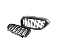 PRFGSGVBV Rejilla Delantera Tipo Riñón para 5 Series G30 G31 520i 530i 540i M5 2017-2020 Rejilla Carreras Parachoques Delantero Coche Parrilla Riñón Doble Listón Negro Brillante(Matte Black)