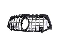 PRFGSGVBV Rejilla Delantera Tipo Riñón para W177 Clase A 2019-2022 A180 A200 A220 A250 A35 para GT Estilo Parrilla Parachoques Delantero Coche Carreras Malla(Silver)
