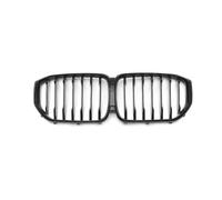 PRFGSGVBV Rejilla Delantera Tipo Riñón para X5 2019-2022 Rejilla Coche Dispositivos Malla Modificación Una Sola Línea G05 Negro Brillante