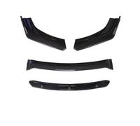 PRFGSGVBV Splitter Delantero Alerón Delantero Universal Difusor Parachoques Labio Barbilla Exteriores