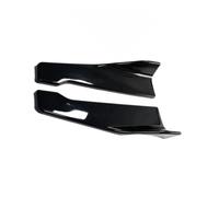 PRFGSGVBV Splitter Delantero Longitud Universal Alerón 48CM Labio Tira Parachoques Trasero Delantero