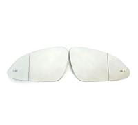 PRFGSGVBV Vidrio Espejo Exterior 1/2X para Opel para Vauxhall para Insignia 2008-2017 Espejo Cristal Zona Ciega Advertencia Gran Angular Calentado Espejo Retrovisor Lateral(Blind Spot L and R)