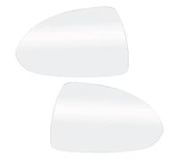 PRFGSGVBV Vidrio Espejo Exterior 1/2X para Vauxhall para Corsa 2006-2020 Espejo DE Cristal Calentado Convexo Retrovisor Puerta Izquierda Derecha ala Lateral Espejo Retrovisor Lateral(Left and Right)