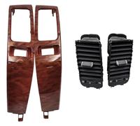 PRGPMSUNAD Salida Aire Acondicionado para Lexus GX470 2003-2009 Marco Ventilación Aire Acondicionado Automóvil Placa Panel Rejilla Salida(Wood B)