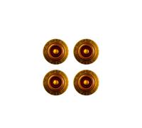 PRHK-030 Top Hat Knobs Vintage Amber Set de 4
