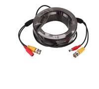 priaolker Cable de alimentación de video BNC HD 2 en 1 de 10 m, cable de extensión de alimentación BNC + CC, para cámara de vigilancia de seguridad CCTV, cable de sistema de televisión de circuito