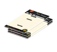 PRICARO Gourmet - Bloc de recetas (tamaño A4, 25 hojas, 3 unidades)