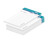 PRICARO Lista de la compra "Food", turquesa, A6, 5 unidades