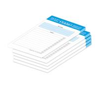 PRICARO To-Do List Typo Blue - Juego de 5 imanes (A6, 5 unidades), color azul