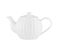 Price & Kensington Luxe - Tetera (6 tazas, gres, 1100 ml), color blanco