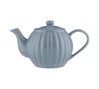 Price & Kensington Luxe - Tetera de cerámica (6 tazas, 1100 ml), color azul