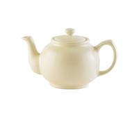 Price & Kensington Tetera de 6 Tazas Color Crema Mate
