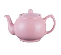 Price & Kensington 56.771 Tradicional de cerámica Fina, Tetera de 6 Tazas Rosa Pastel, 22 x 14 x 14 cm