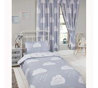 Price Right Home Happy Clouds - Cortinas forradas (168 x 137 cm)