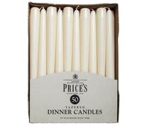 Price's Candles TDC005016 - Juego de Velas, Color Blanco