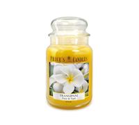 Price's - Frangipani Vela en tarro grande, dulce, deliciosa, fragancia de calidad, aroma de larga duración, hasta 150 horas de tiempo de combustión