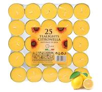 Price's - Juego de 25 velas flotantes de Citronela (gama Citronela)