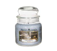 Price's - Vela en tarro mediano Cosy Nights - Dulce, delicioso, fragancia de calidad - Aroma de larga duración - Hasta 90 horas de tiempo de combustión