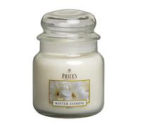 Price's - Vela mediana de jazmín de invierno - Dulce, deliciosa, fragancia de calidad - Aroma de larga duración - Hasta 90 horas de combustión - Ideal para todas las ocasiones