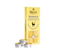 Price's Velas de té para mascotas domésticas, paquete de 10 unidades, vela que elimina el olor, hechas con extractos de naranja, limón y tomillo, fragancia limpia, fresca y de calidad, aroma de larga