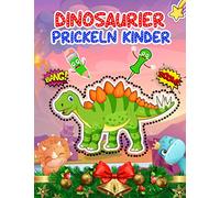 Prickeln Dinosaurier Kinder: Prickelset Kinder Dinosaurier Zu Aktivitätsbuch Vorschule & Prickeln Und Malen Üben Für Die Schule | Prickelbilder & Prickelnadel Set Kinder Zum Junge , Mädchen