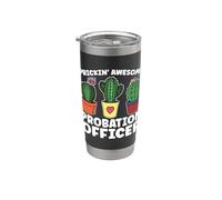 Prickin' Awesome Probation Oficial de libertad condicional de aplicación de la ley Vaso térmico de acero inoxidable de doble pared