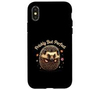 Prickly But Cute Hedgehog Animal Design Carcasa para iPhone X/XS