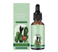 Prickly Pear Seed Oil | 50 Ml Aceite de Higo Chumbo Ecológico | Aceite Hidratante de Piel de Cactus Puro para Rostro, Cabello y Cuerpo | Aceite Corporal de Higo Chumbo para Reafirmar E Hidratar